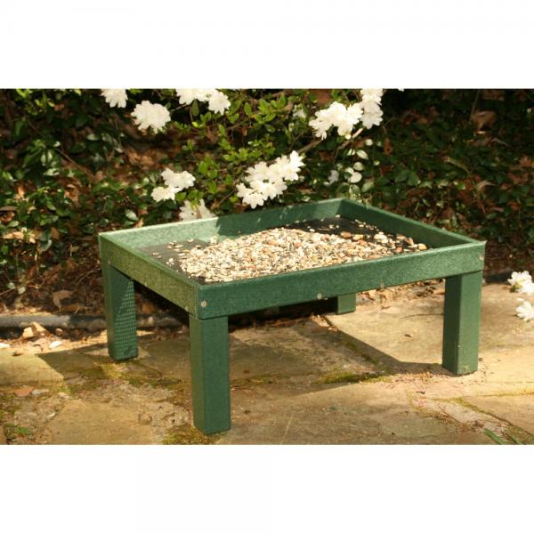Ground Platform Feeder-Recycled Plastic-Green image 0