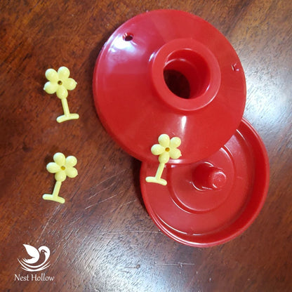 Easy Swap Hummingbird Feeder (x2)+ Ant Moat (x1) Bundle image 7