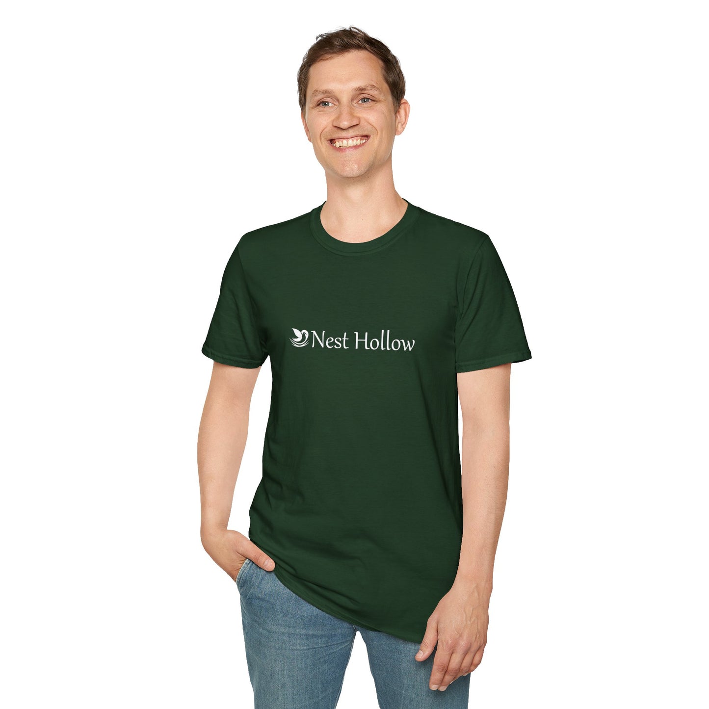 Nest Hollow Horizontal Logo T-Shirt image 2