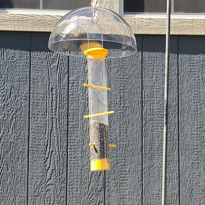 Goldfinch Feeding Bundle- Upside Down Feeder and Hanging Dome Baffle image 5